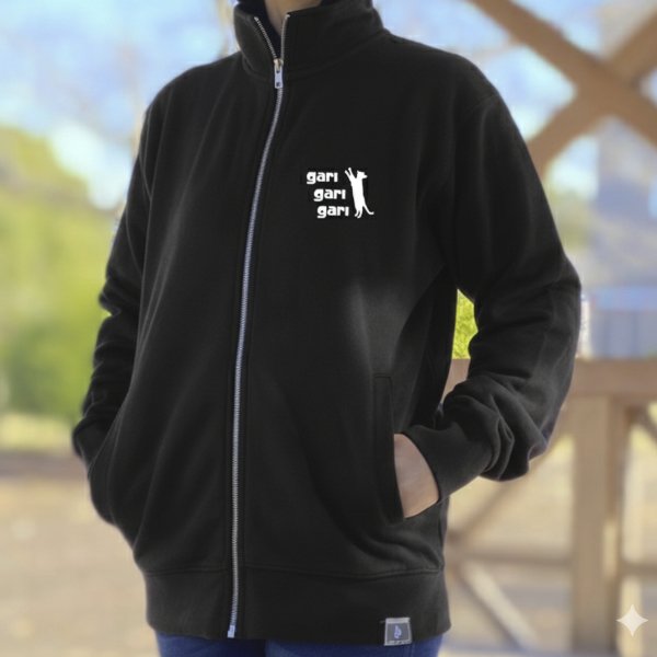 画像4: スクラッチキャットジップジャケット (4)